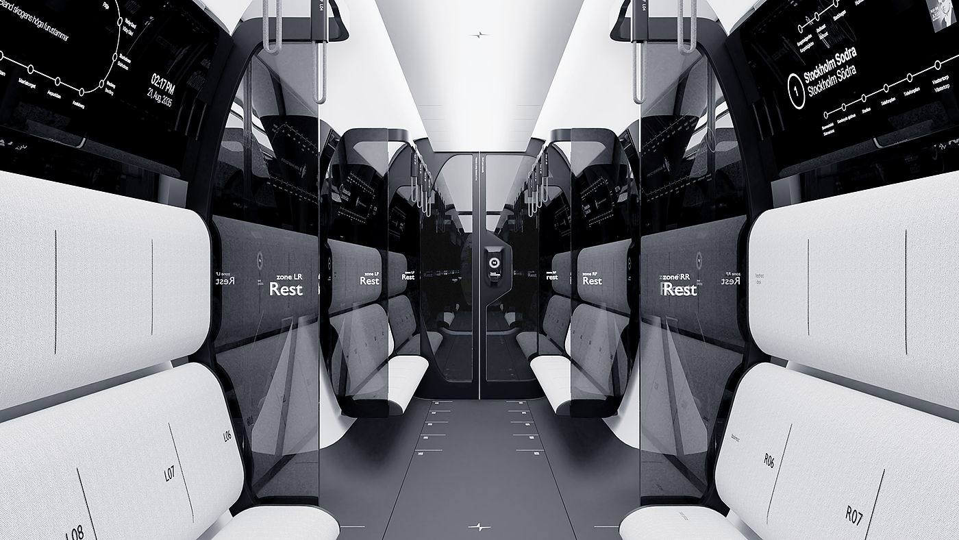 bus，Polar Star Design Competition，Traffic design，tram，
