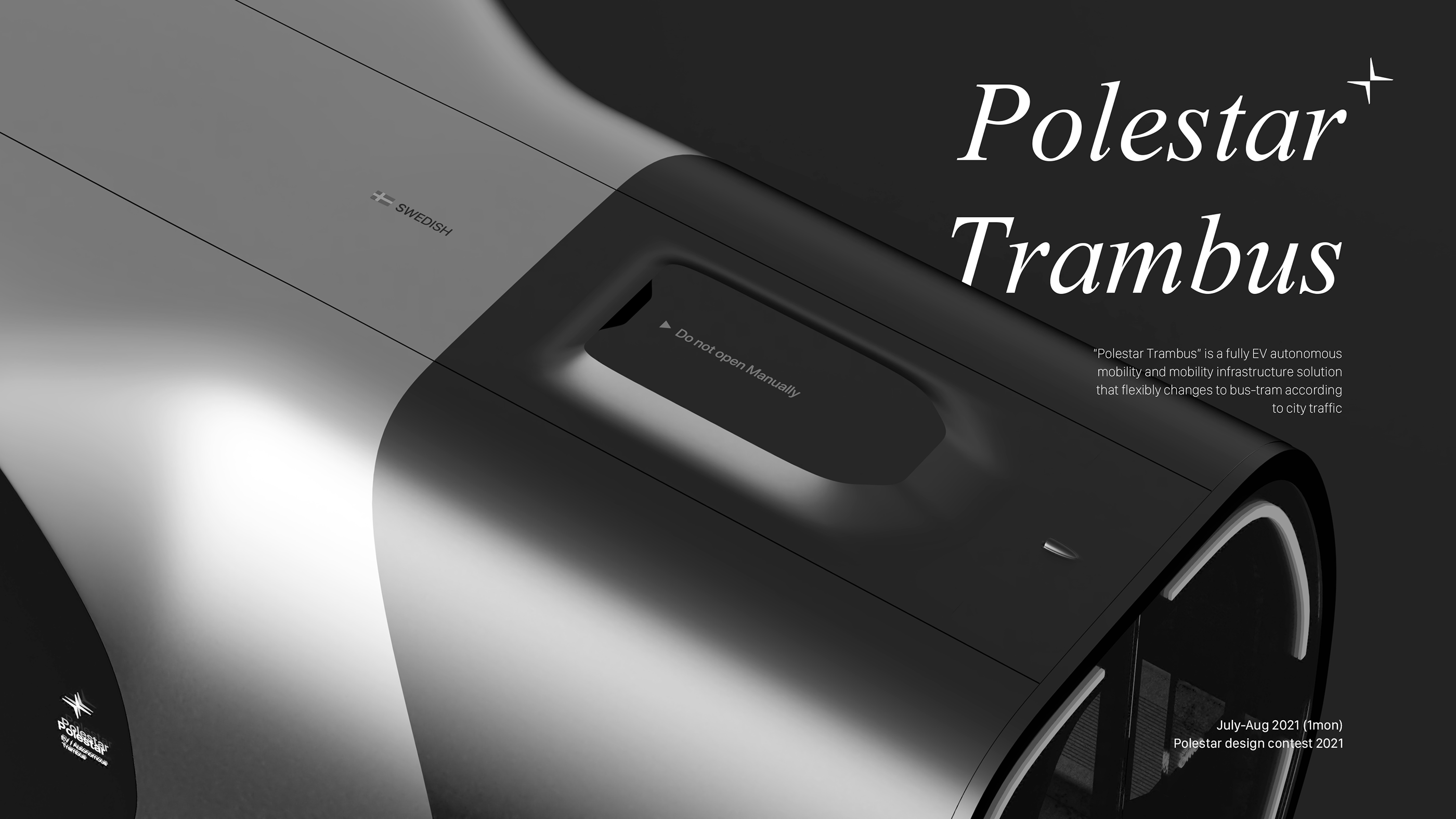 bus，Polar Star Design Competition，Traffic design，tram，