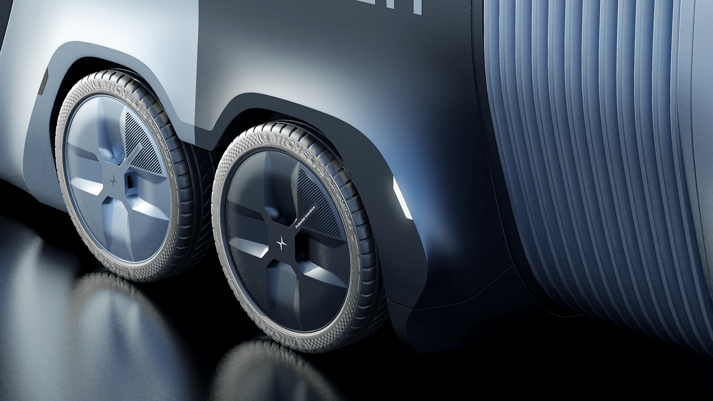 bus，Polar Star Design Competition，Traffic design，tram，