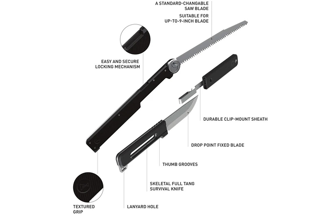 Combar FoldaXe Pro，多功能工具，野外生存必备，终极工具，