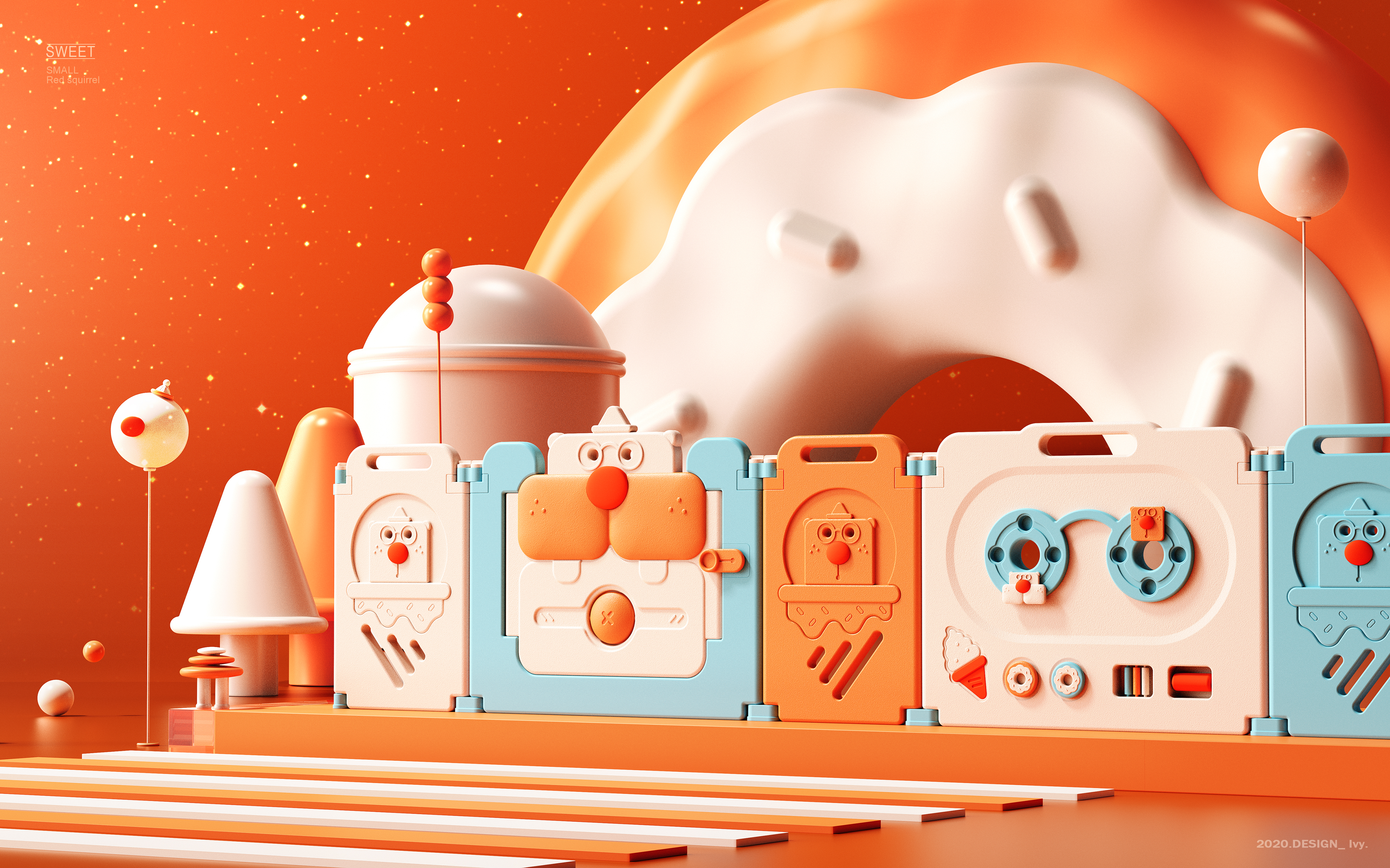 Children's game fence，Children's game Trojan horse，Children's appliances，product design，industrial design，