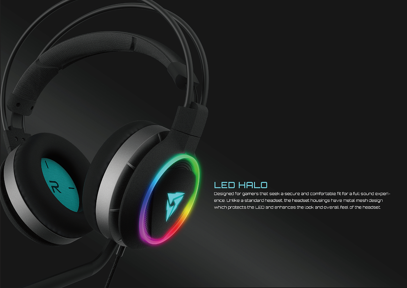 headset，coloured lights，game，led，