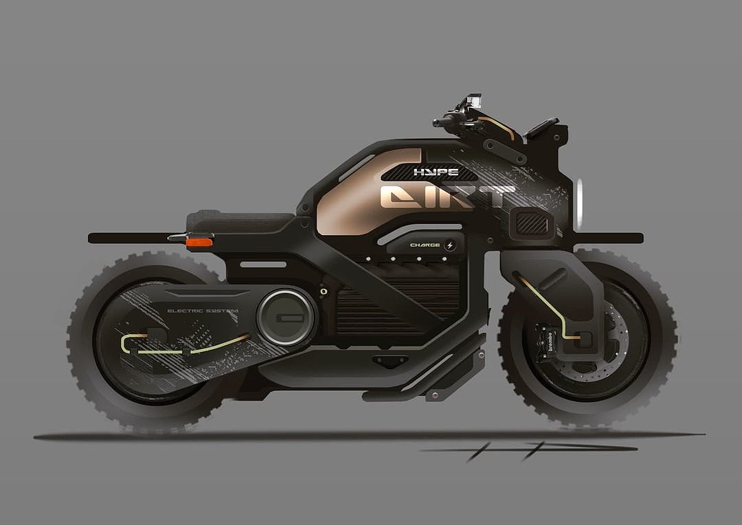 sketch，motorcycle，