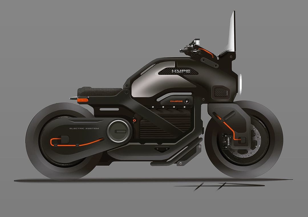 sketch，motorcycle，