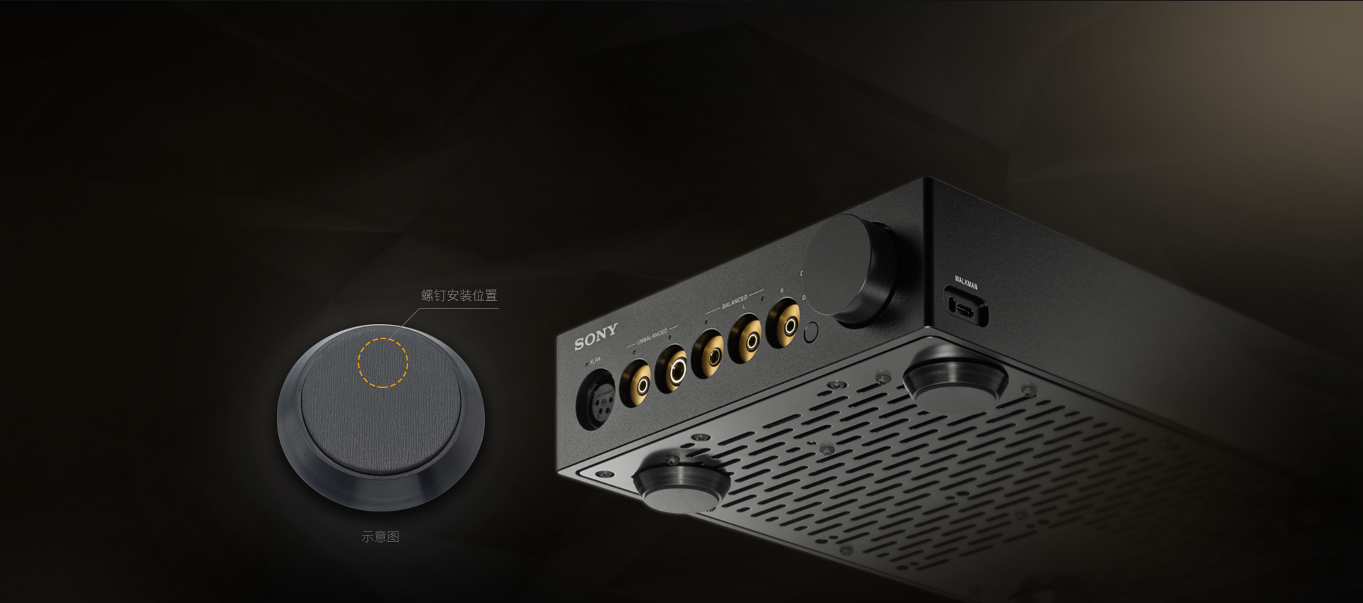 TA-ZH1ES，sony，Desktop headset amplification，