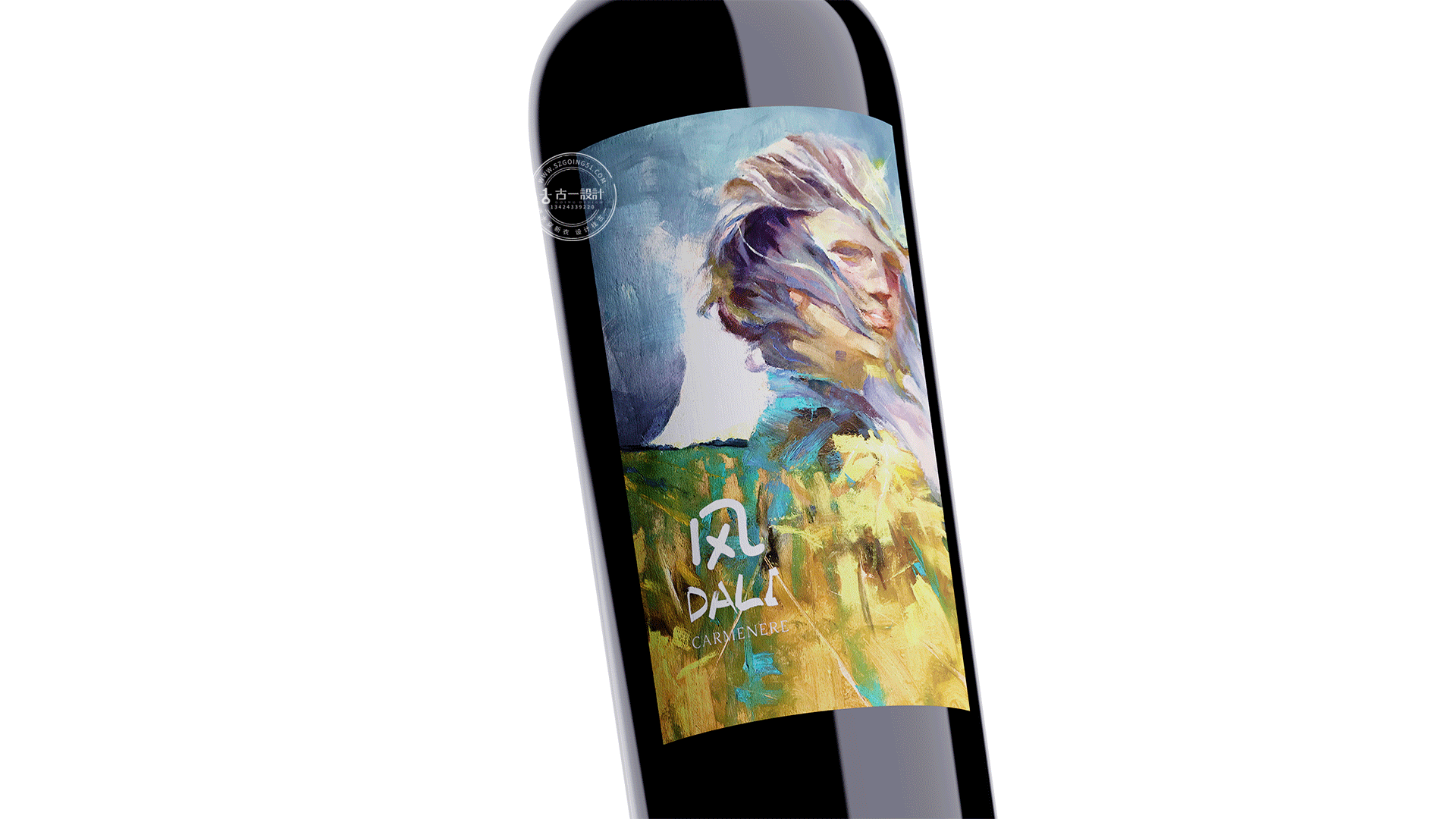 Red wine packaging design，Gu Yi design，