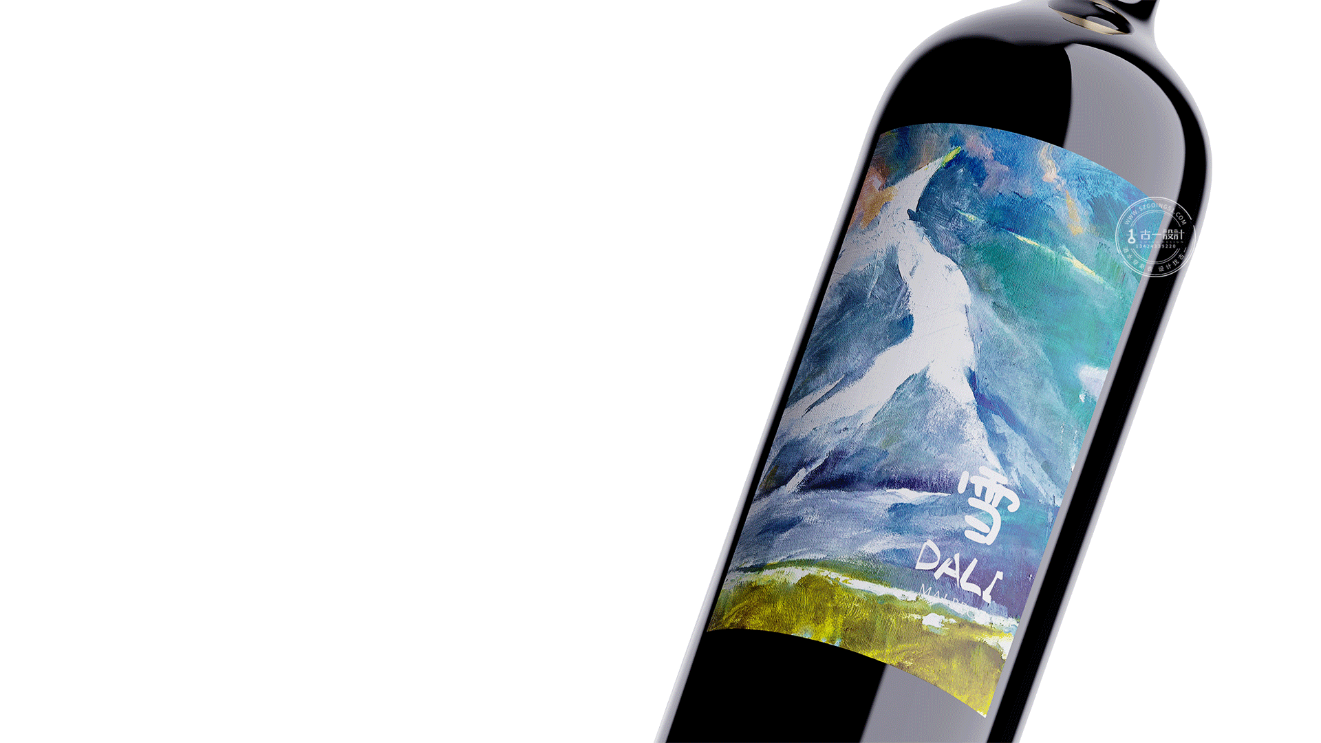 Red wine packaging design，Gu Yi design，