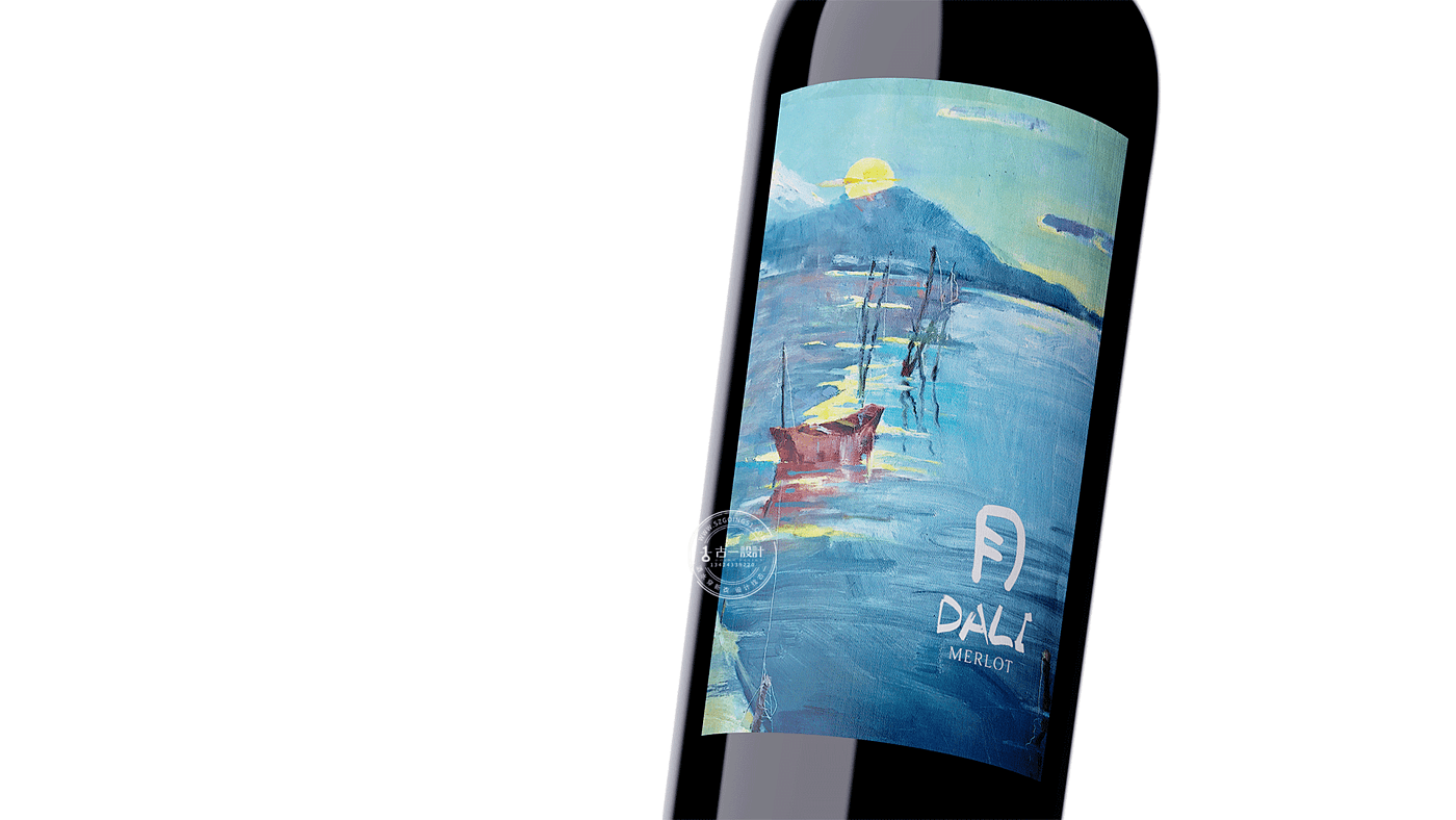 Red wine packaging design，Gu Yi design，