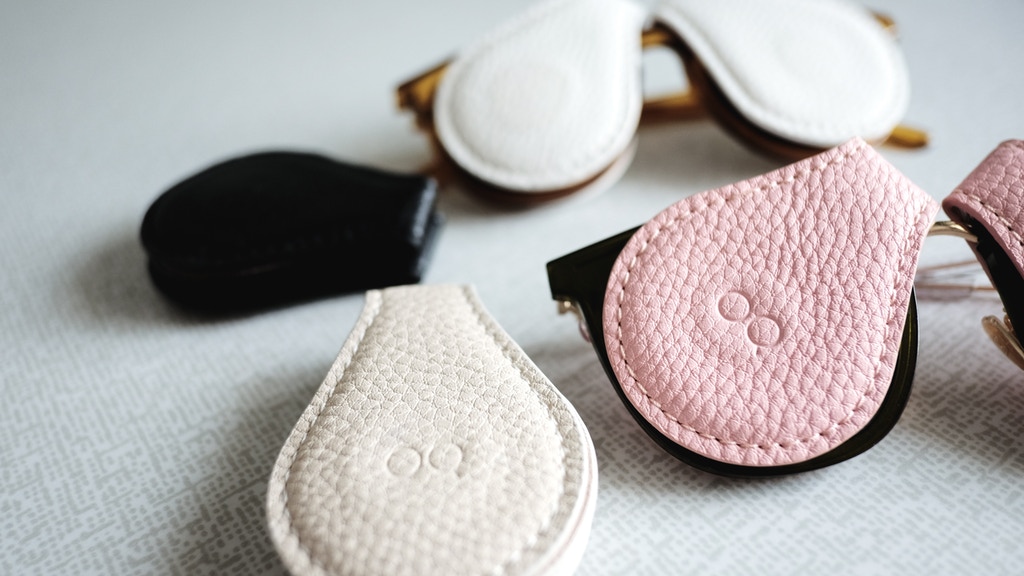 Adam Weber，Oqular clip，glasses case，Small and slim，