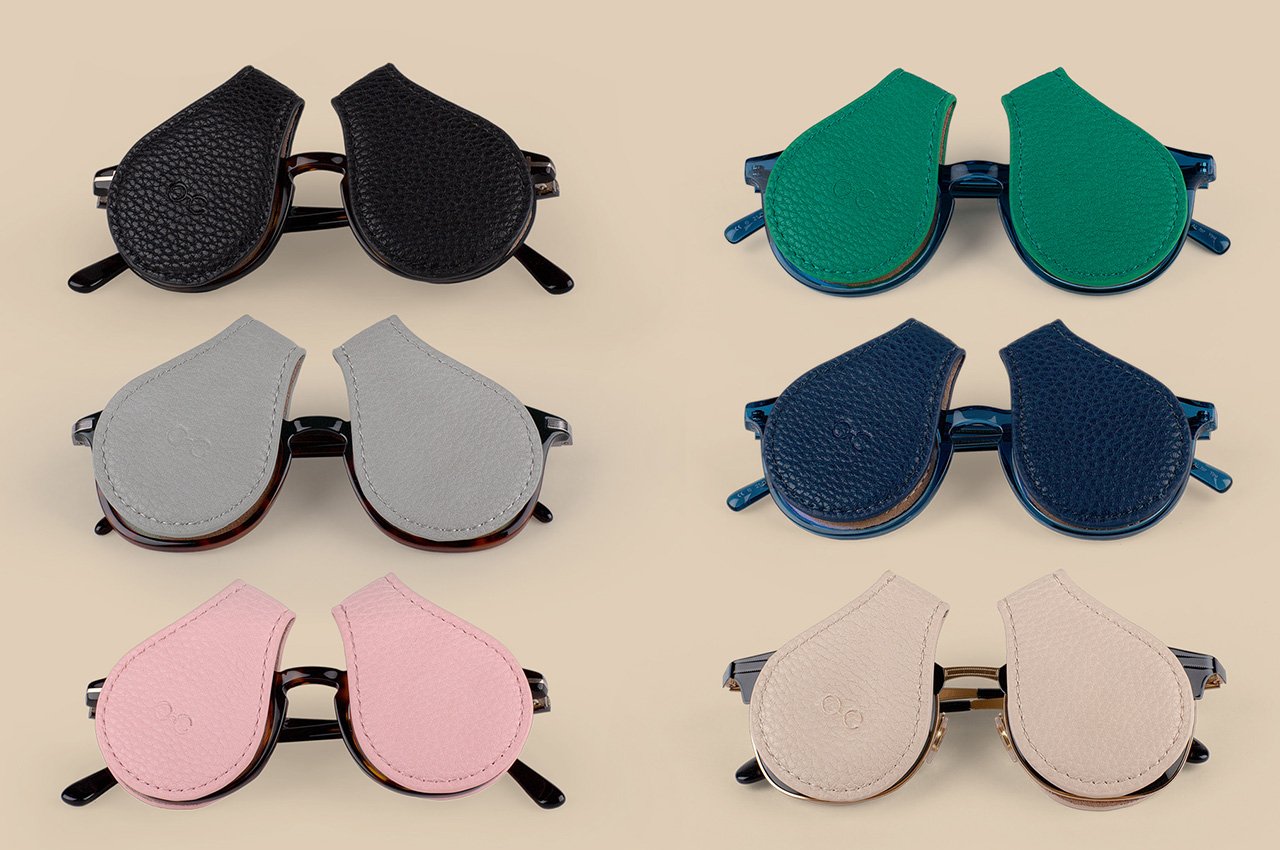 Adam Weber，Oqular clip，glasses case，Small and slim，