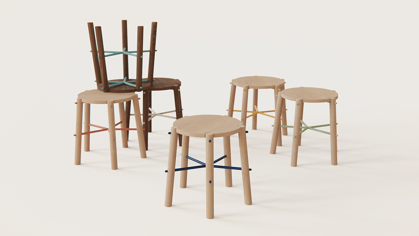 THAT STOOL，stool，Simple and practical，