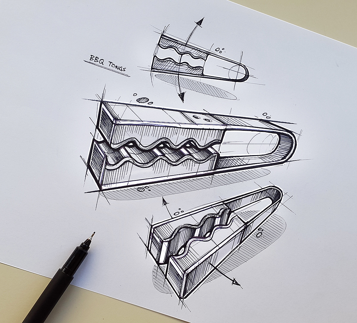 Hand drawn，product design，industrial design，painting，