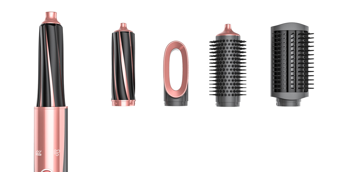 Hot air comb，Five in one，Integrated，Personal beauty care，