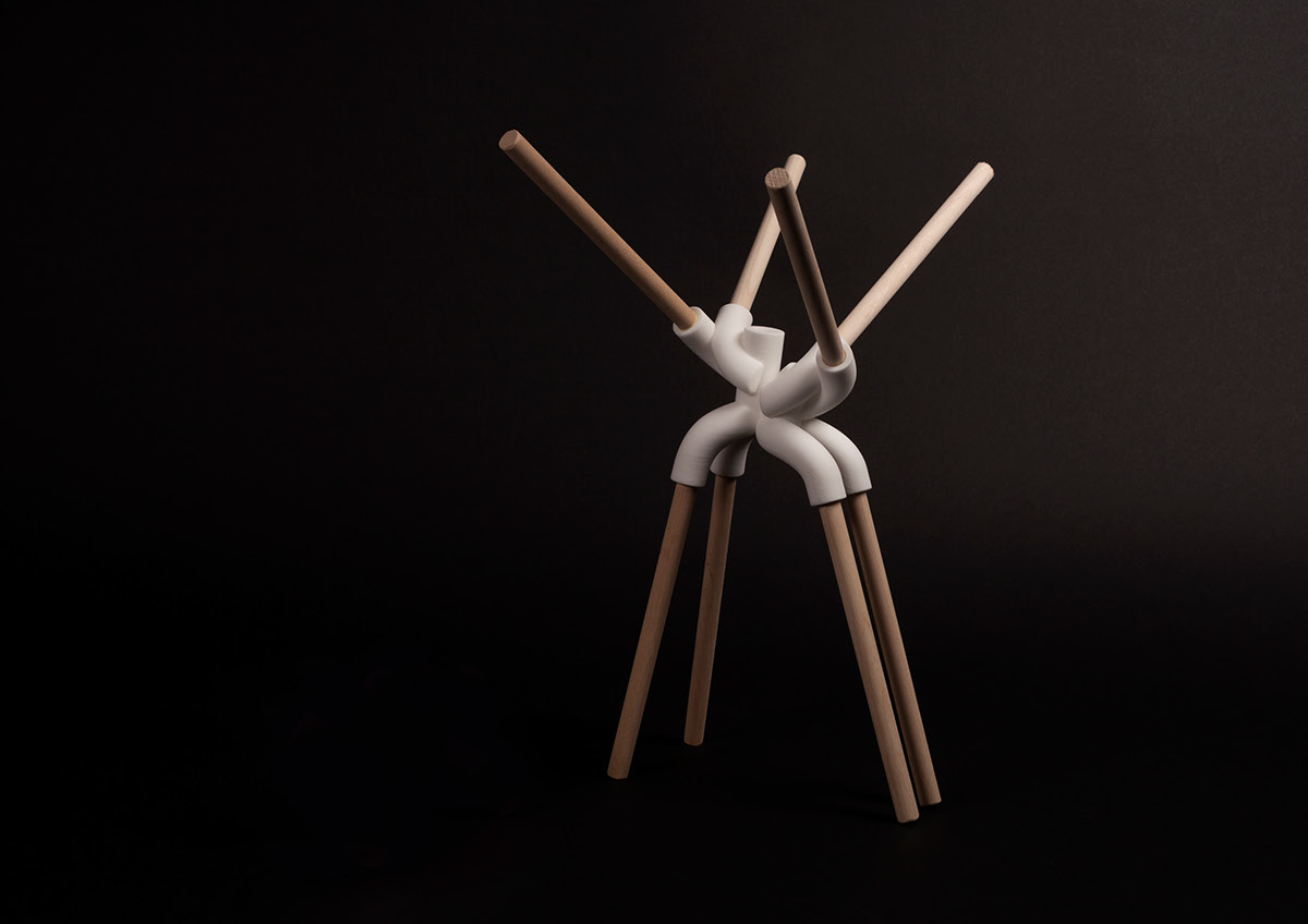 wood，3D printer，Joinery，Human body structure，