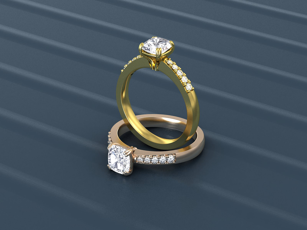 Diamond ring modeling，Jewelry design rendering，3D jewelry renderings，Rhinoceros jewelry modeling，Jewelry modeling and Rendering Design，Jewelry modeling plug-in software，Rhinoceros jewelry plug-in，