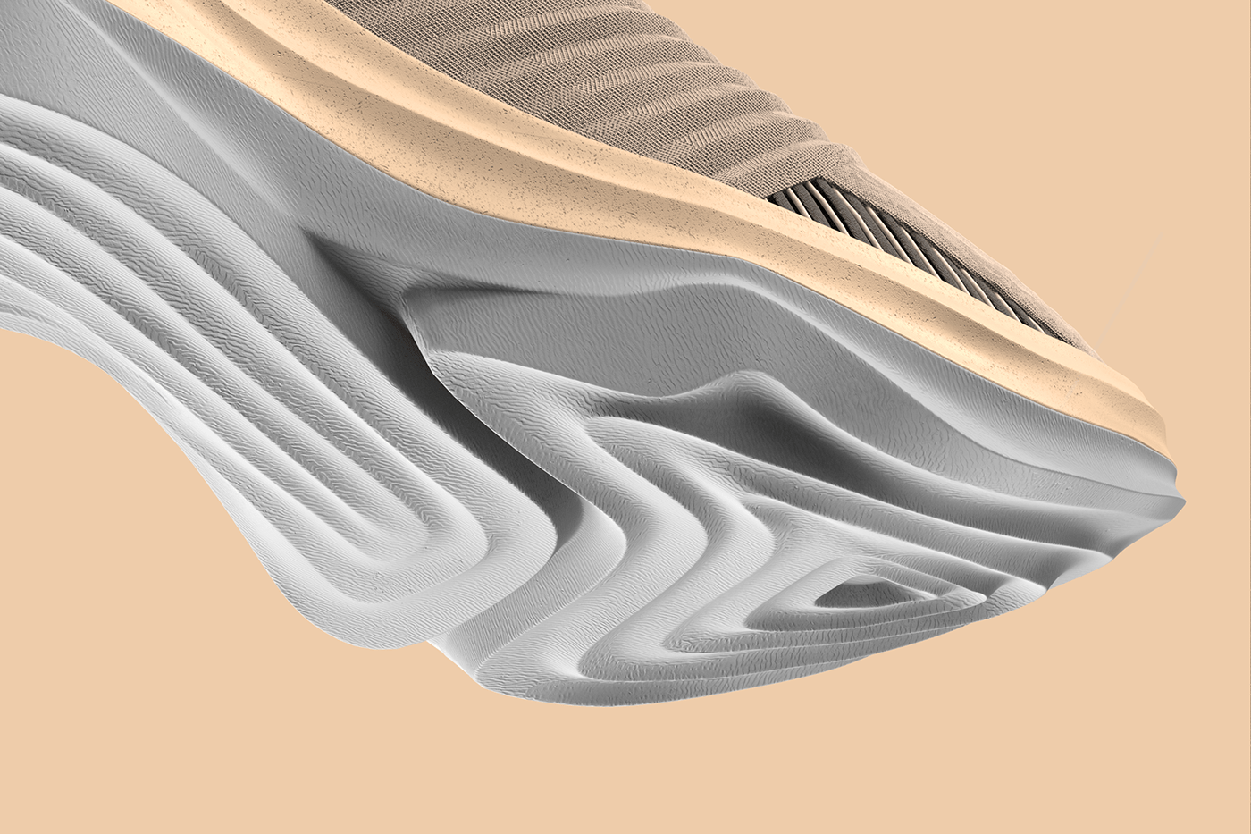 shoes，Vamp，ripple，