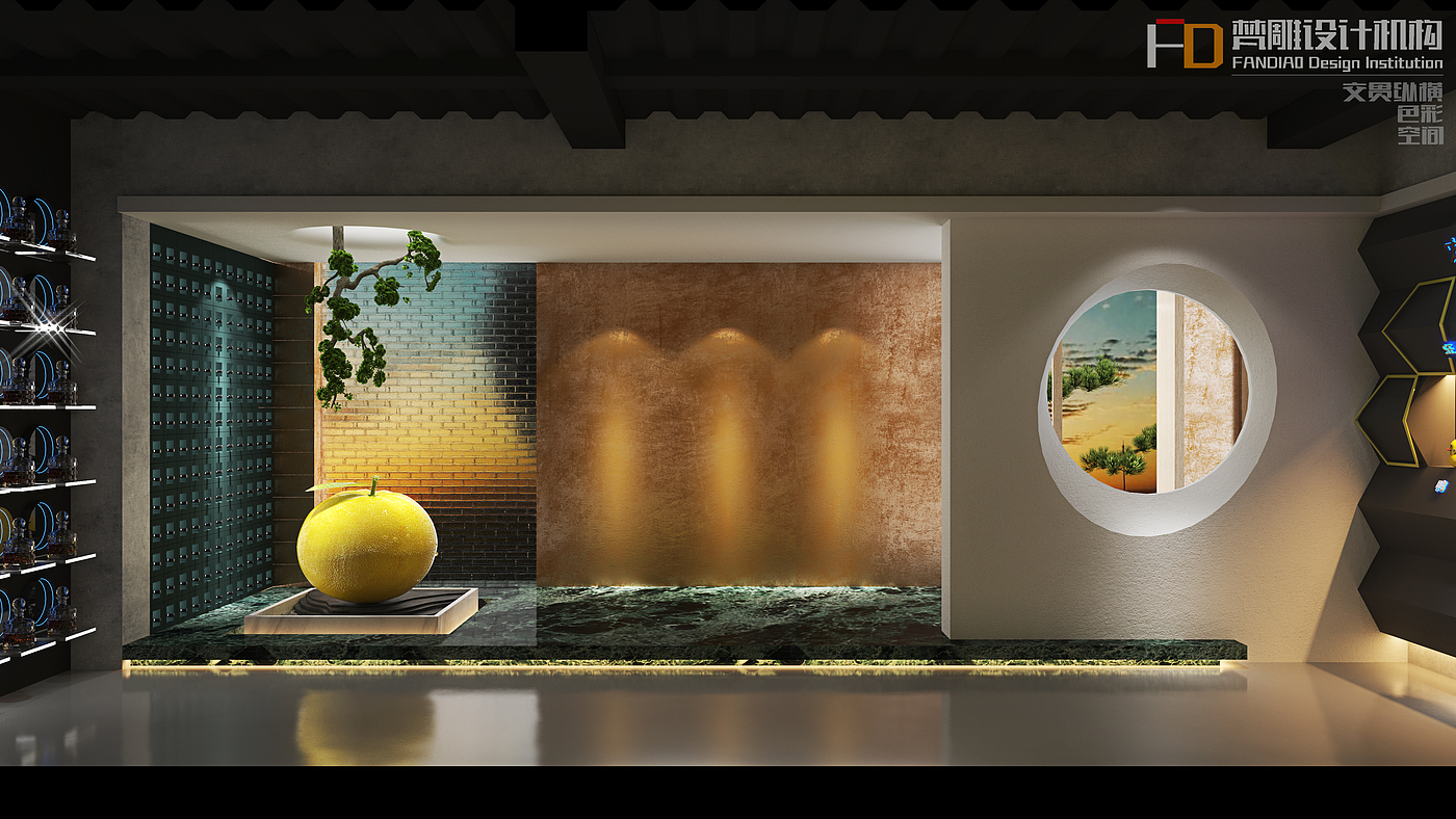 Agricultural products exhibition hall，