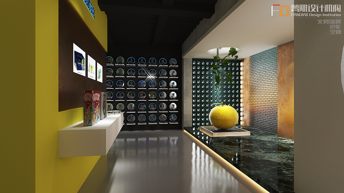 Agricultural products exhibition hall，