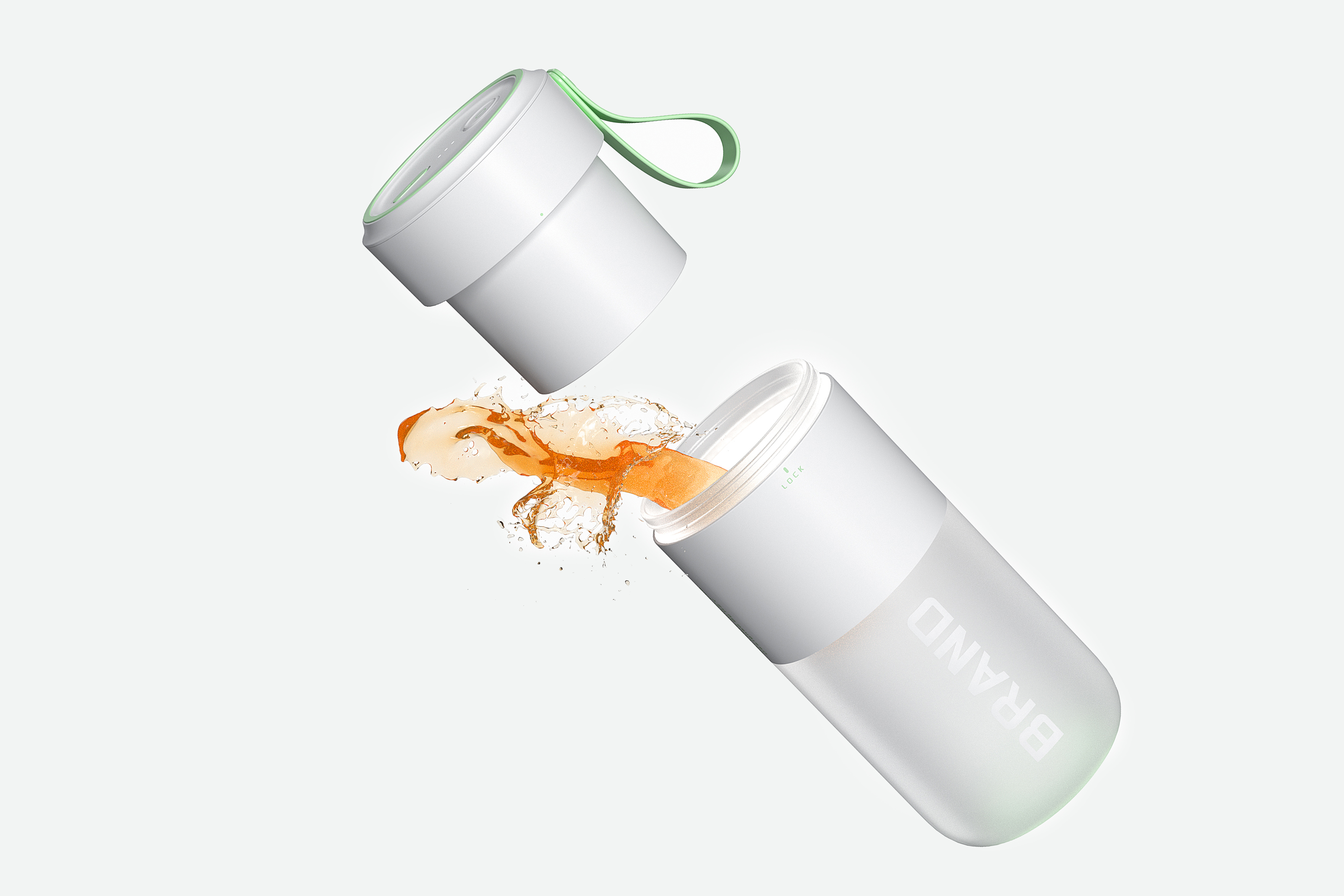 Juice cup, juice cup, portable, juice, crushed ice，