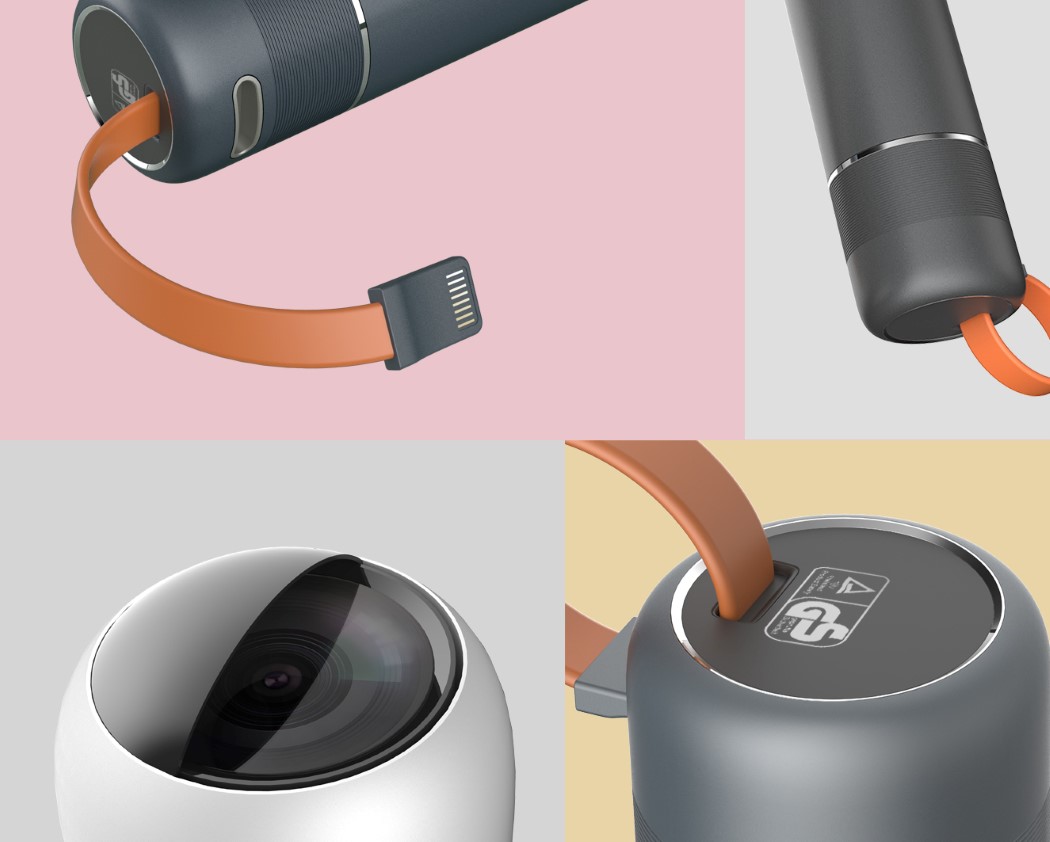 Rechargeable，Ziran，Flashlight，usb，