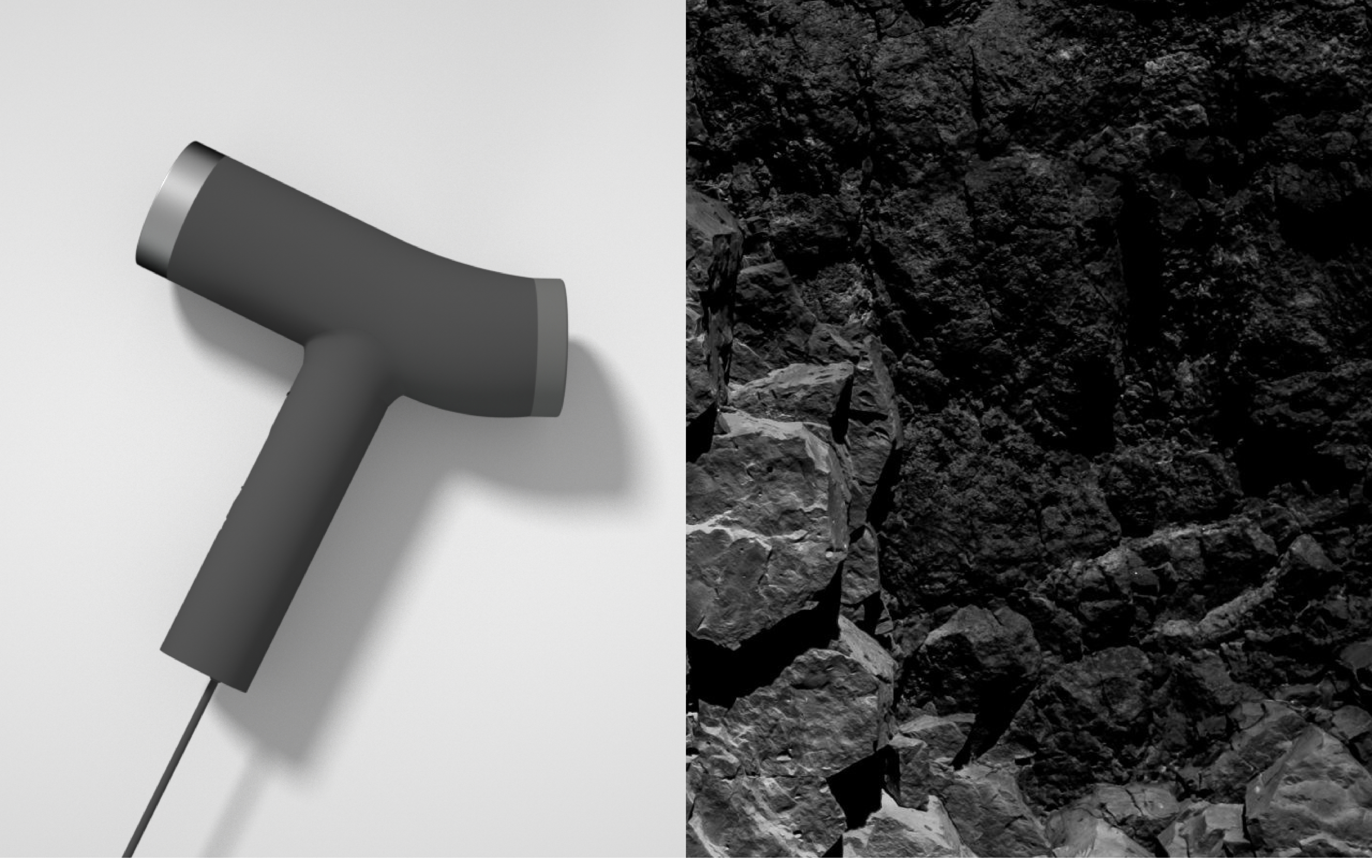 product design，hair drier，rhino，c4d，keyshot，Kitchen bathroom，3C home appliances，Personal beauty care，