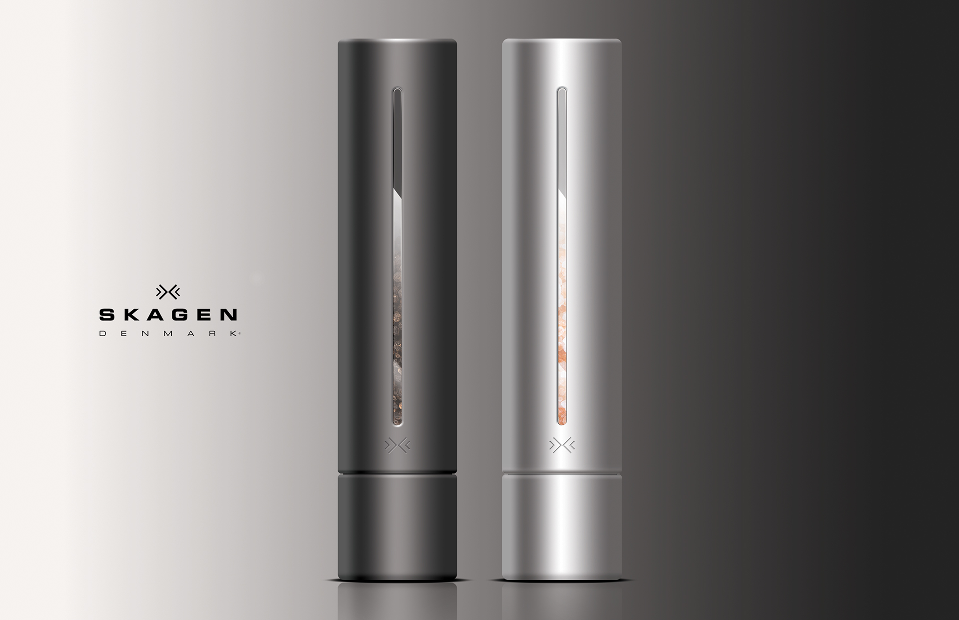 Pepper grinder，Skagen，Stainless steel material，Yan qiangao，