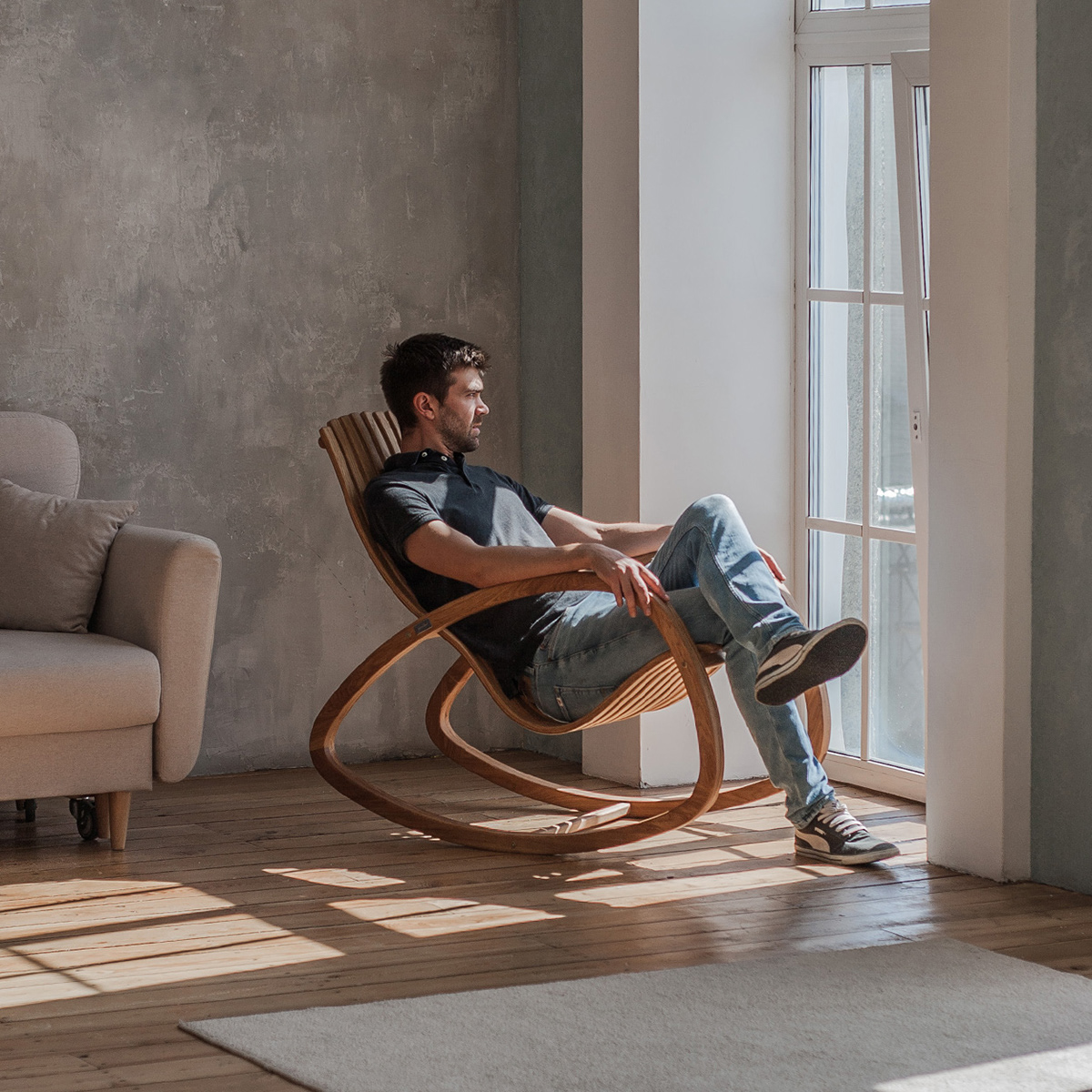 MOOSTANG，Rocking chair，