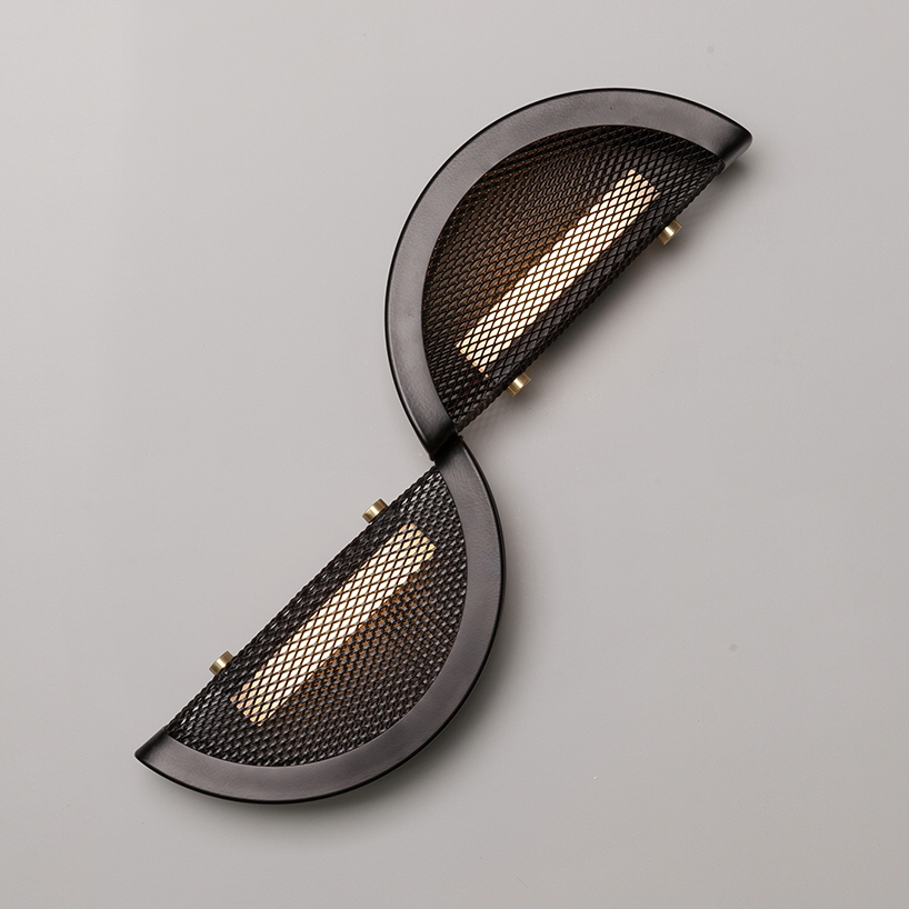 Wall lamp，Symmetrical geometry，decorate，colourful，