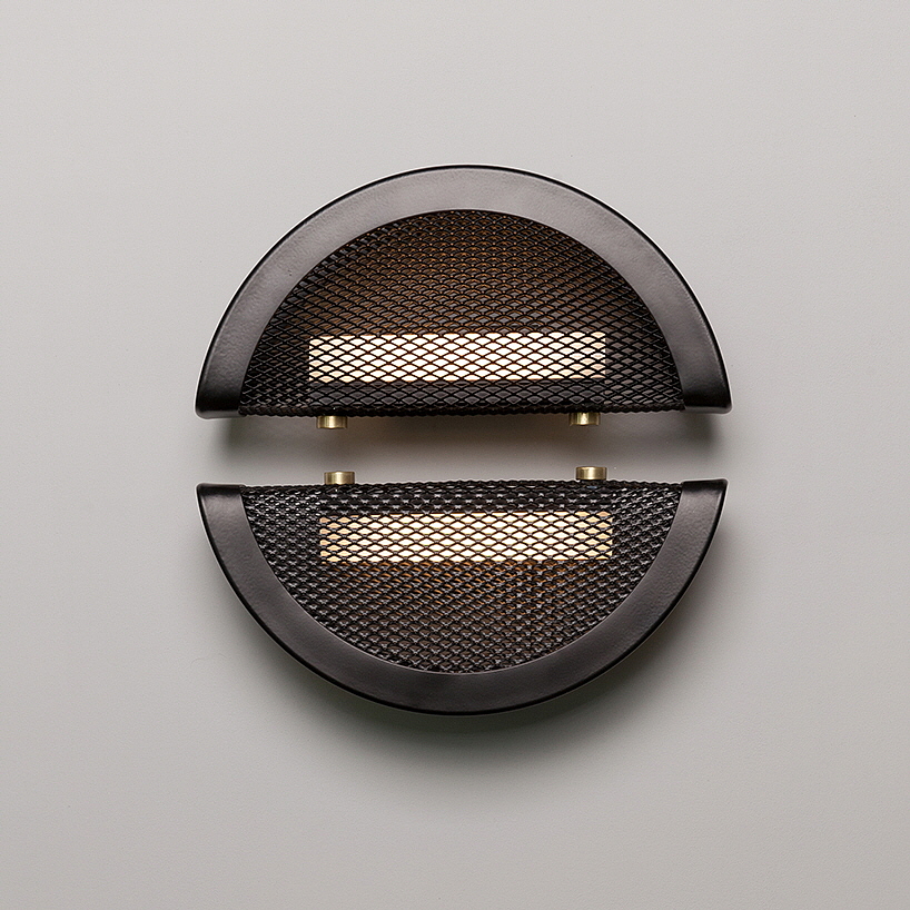 Wall lamp，Symmetrical geometry，decorate，colourful，
