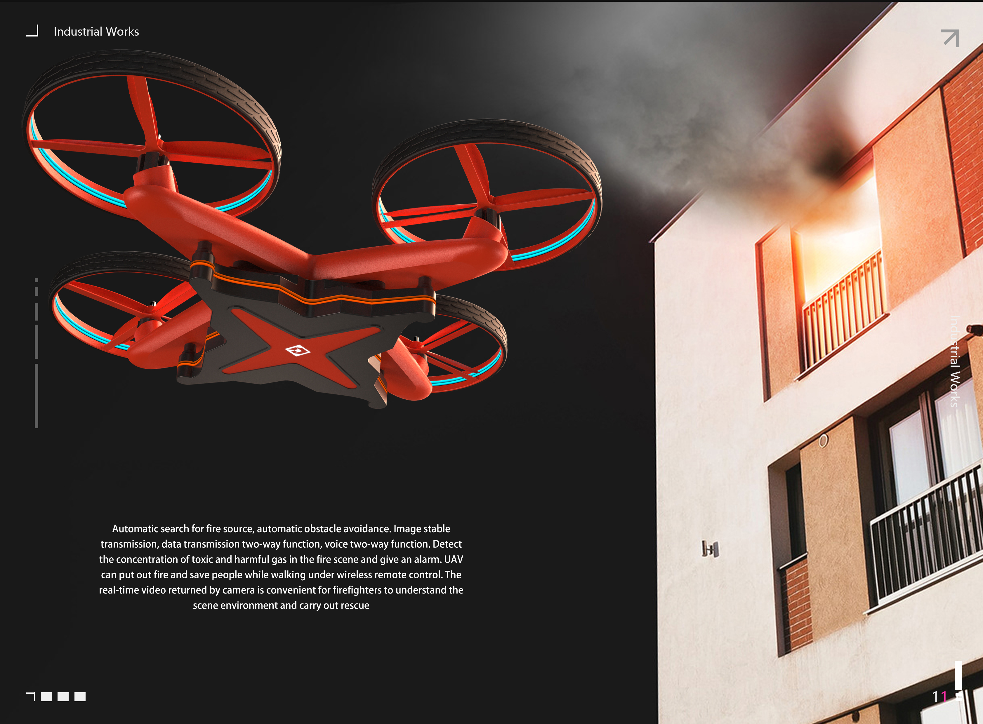 Robots, UAVs, vehicles, rescue tools, aircraft，