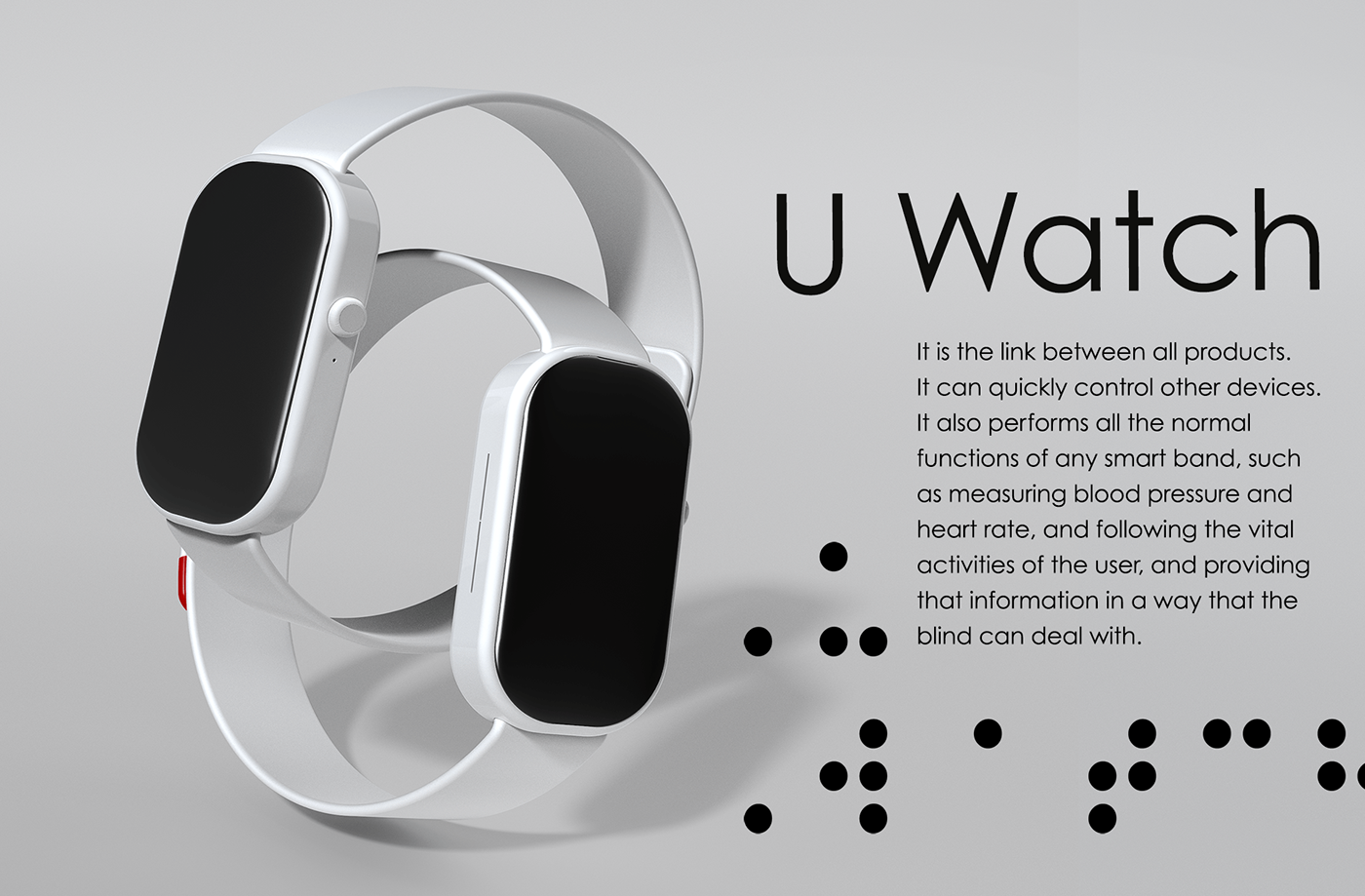 blind，U-shaped products，