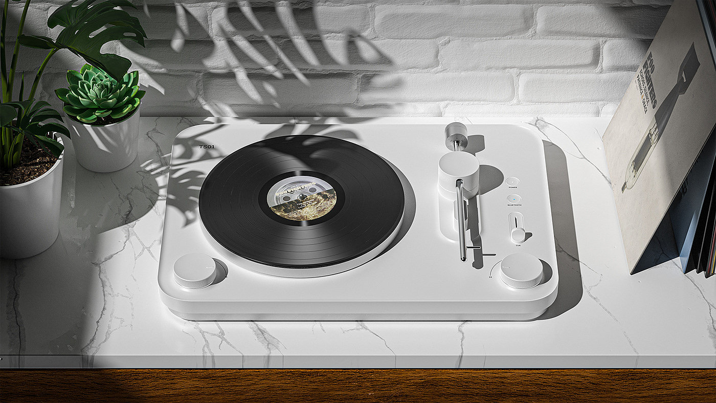 turntable，Listen to the music，Simplicity，player，