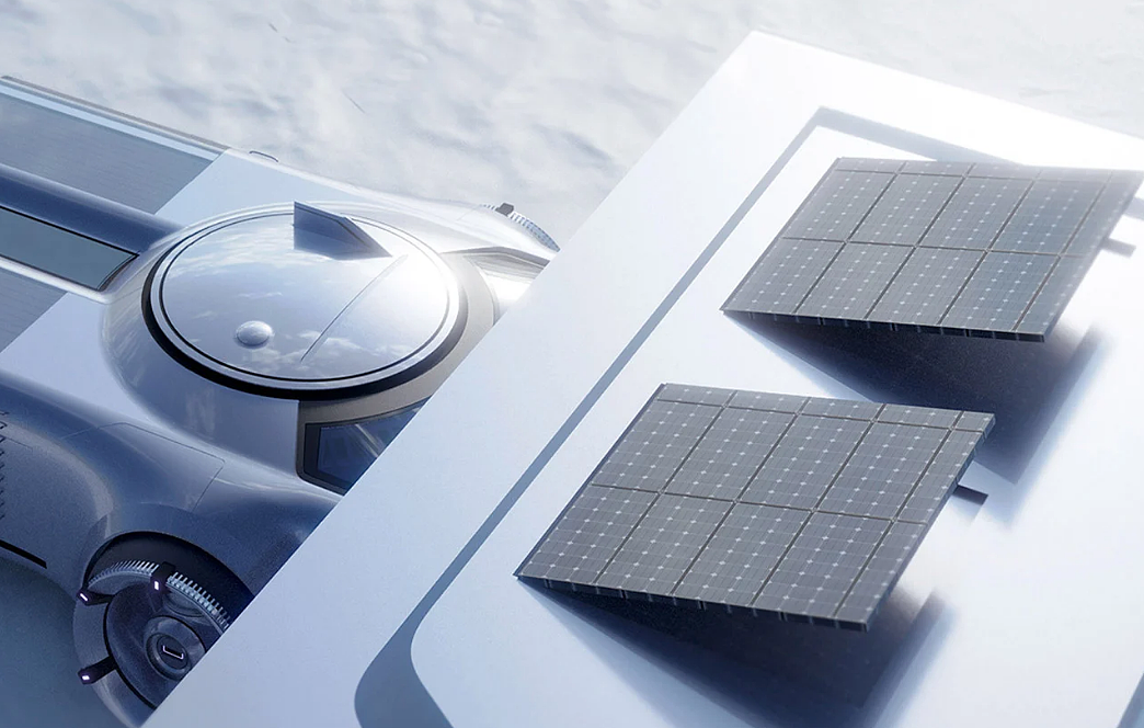 industrial design，conceptual design，Research vehicle，science fiction，High-tech，
