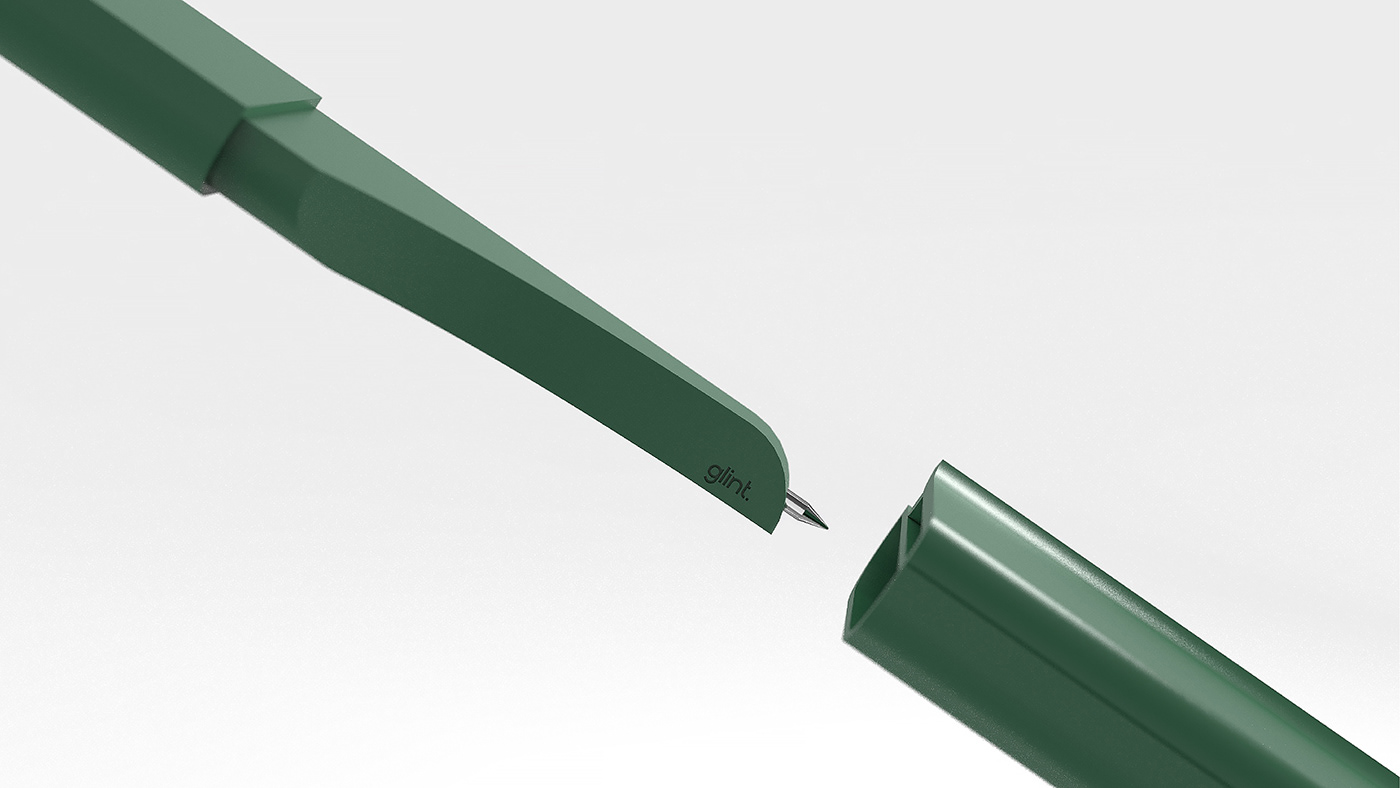 industrial design，Pen clip，product design，