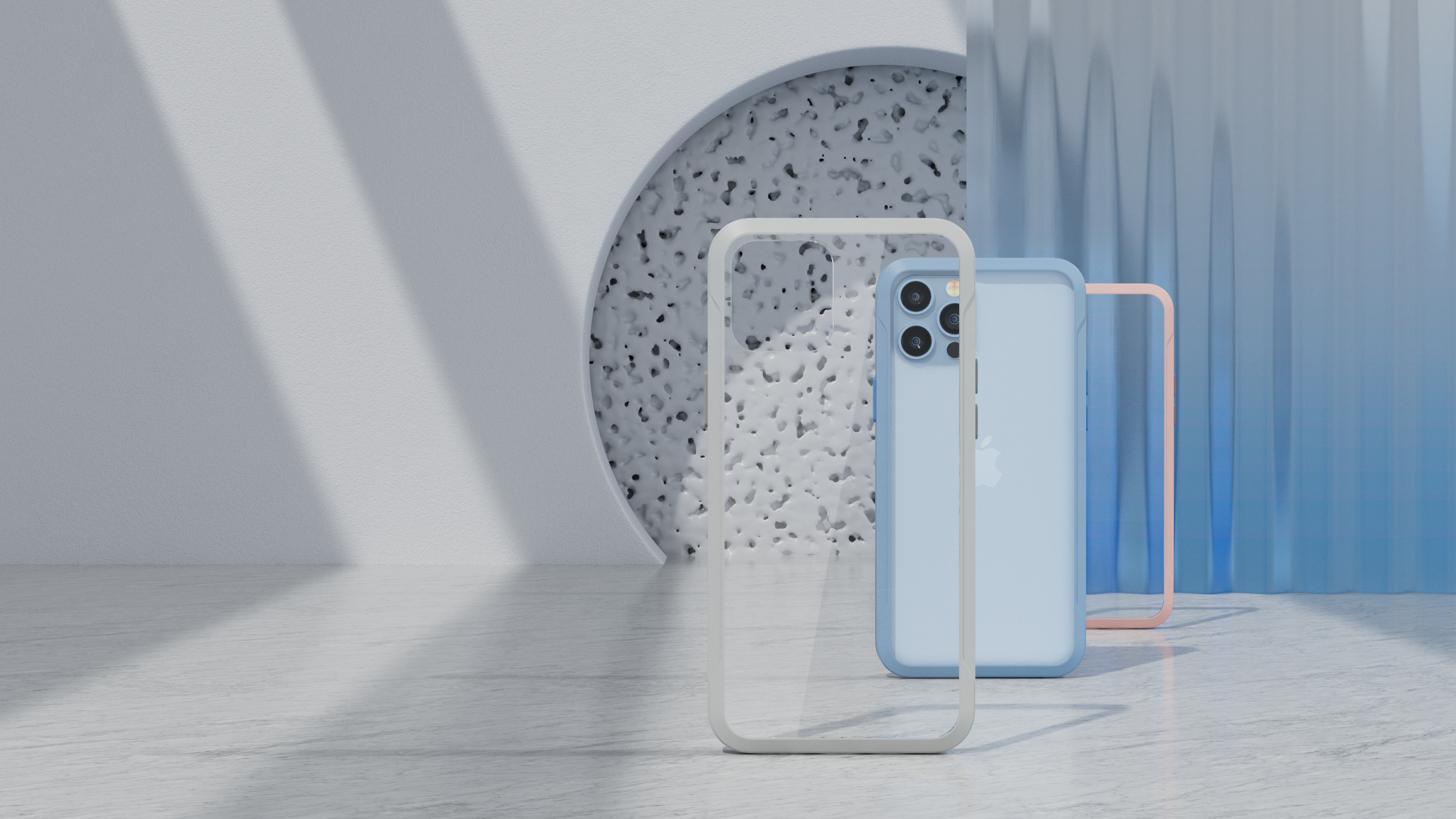 Redshift，c4d，Render，product，animation，Mobile phone shell，Design，