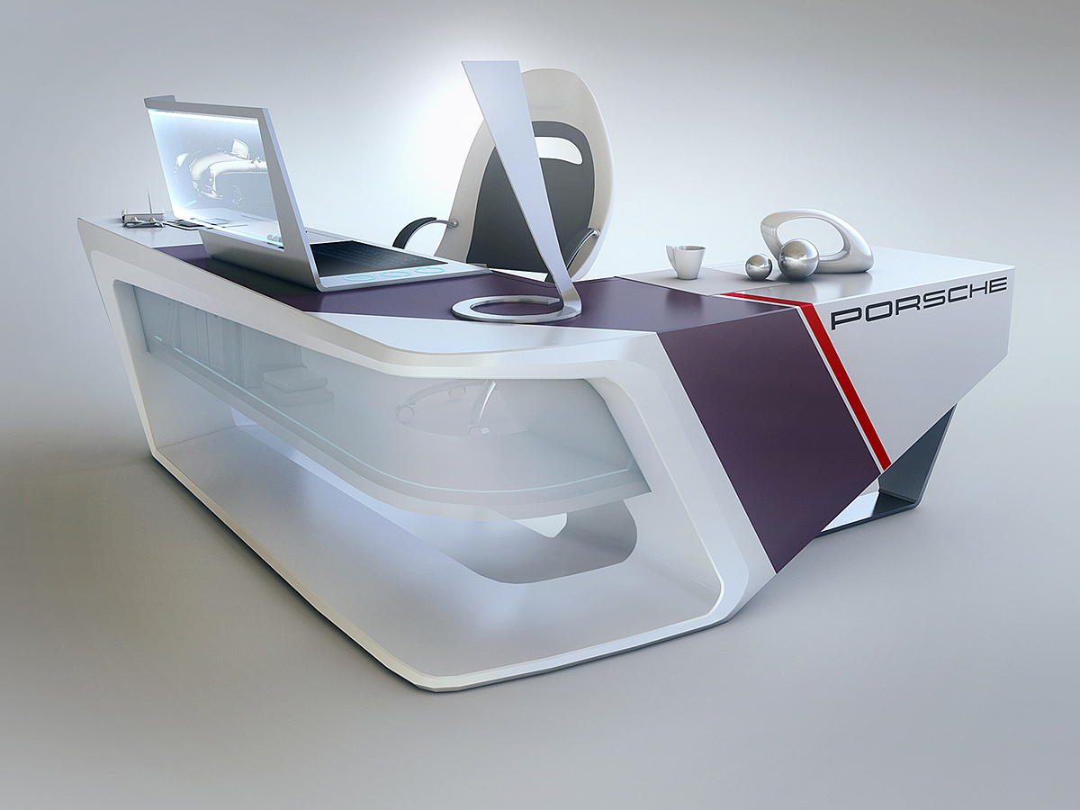 furniture，Home Furnishing，desk，modern，science and technology，