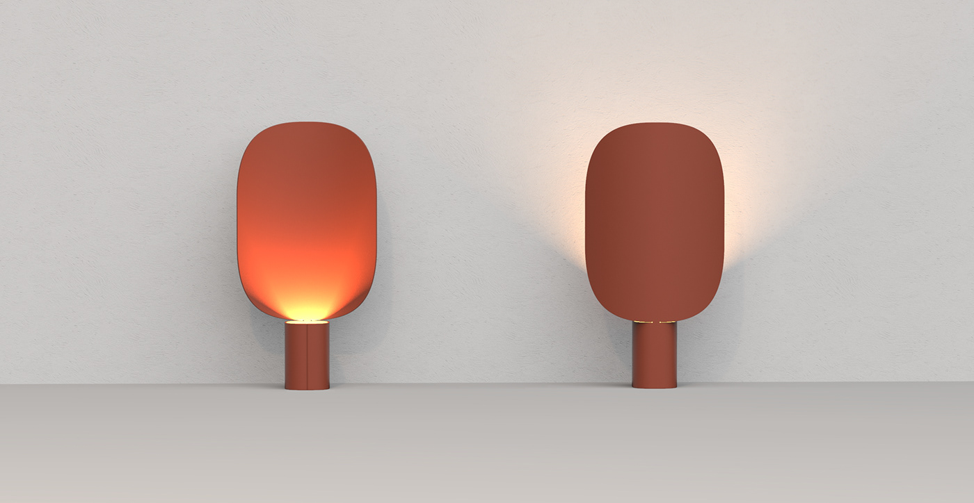 French，lamp，lighting，product design，