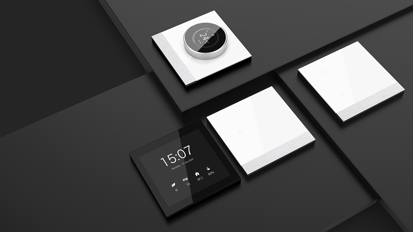 Smart home，Smart panel，Intelligent switch，