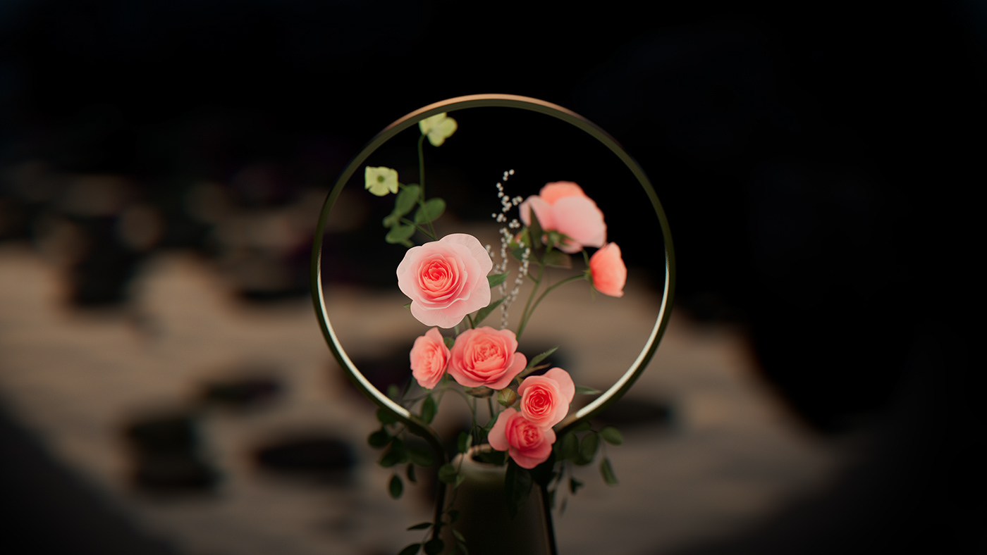 lamp，Bouquet，originality，