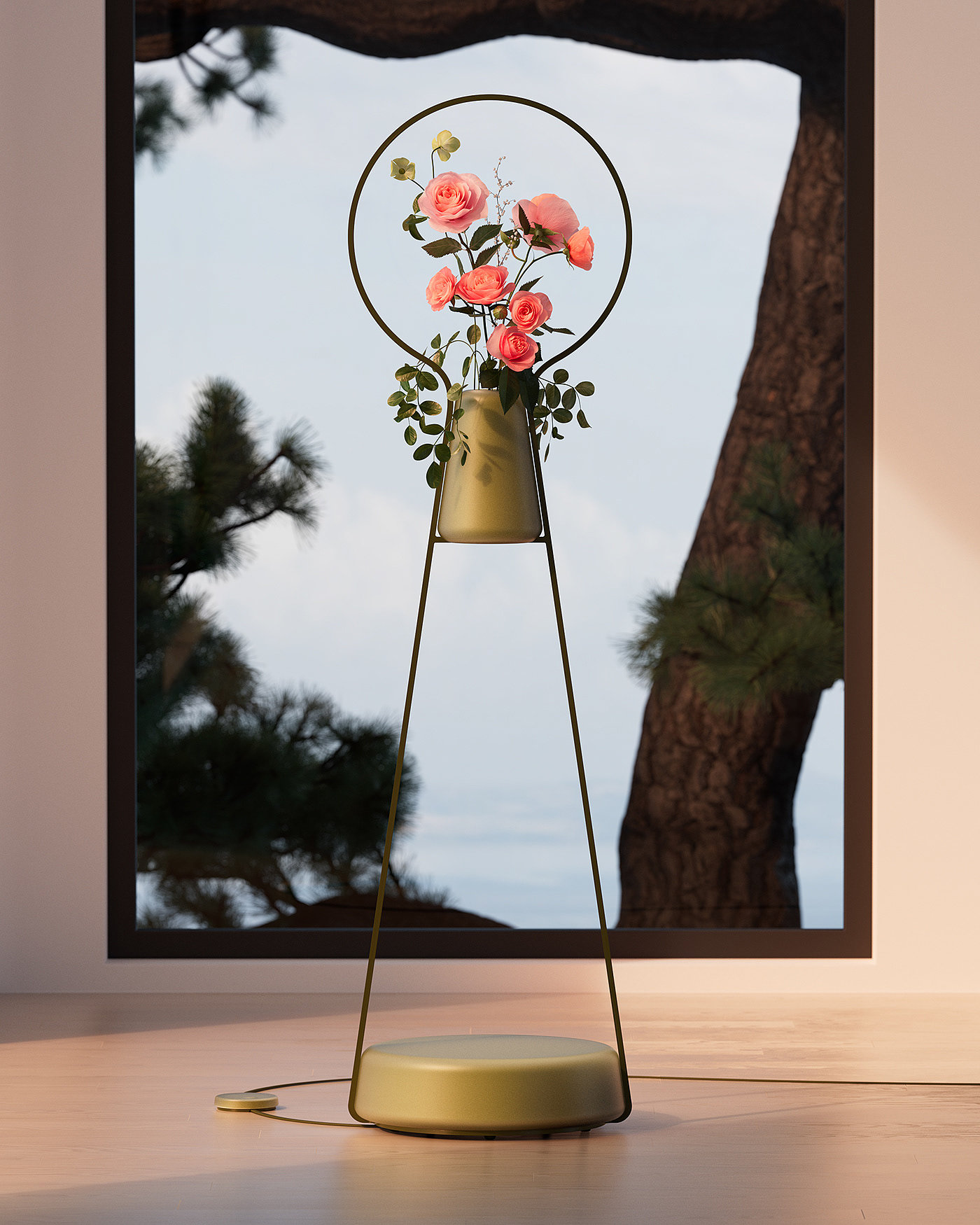 lamp，Bouquet，originality，