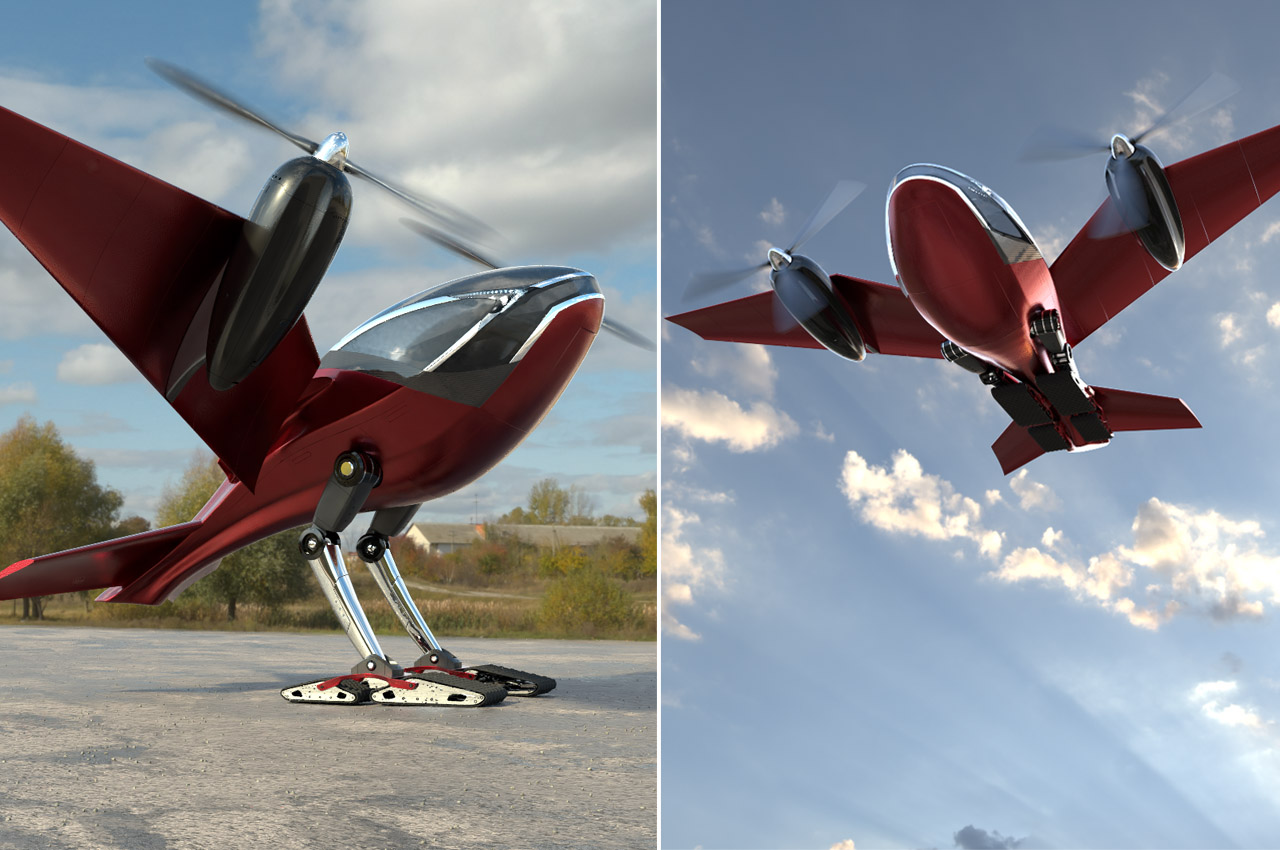 Aerocraft，science fiction，bird，originality，Concept aircraft，Electric aircraft，