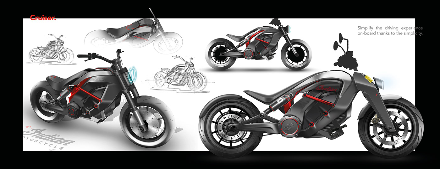 Cedric rufroy，e-bike，Indian Motorcycle，Electric vehicle，