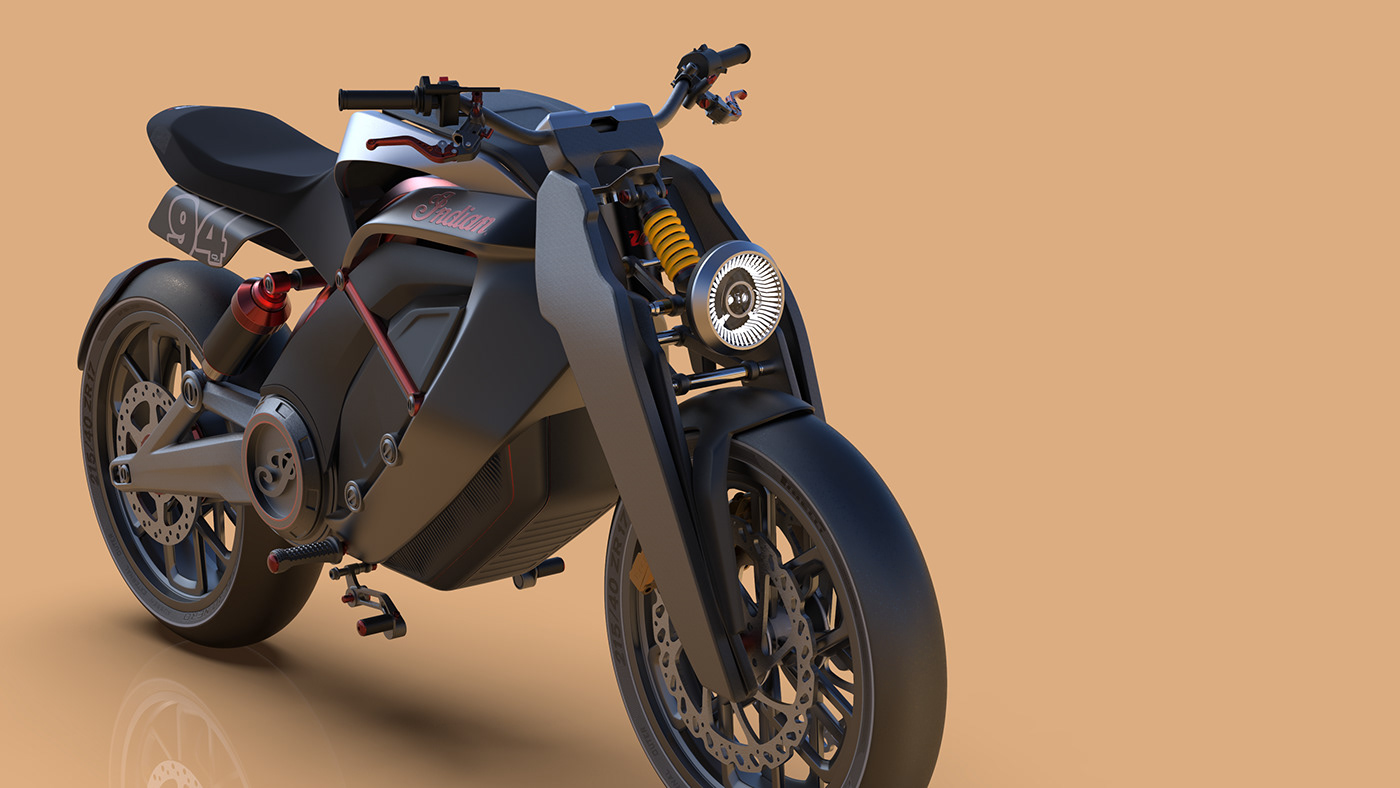 Cedric rufroy，e-bike，Indian Motorcycle，Electric vehicle，