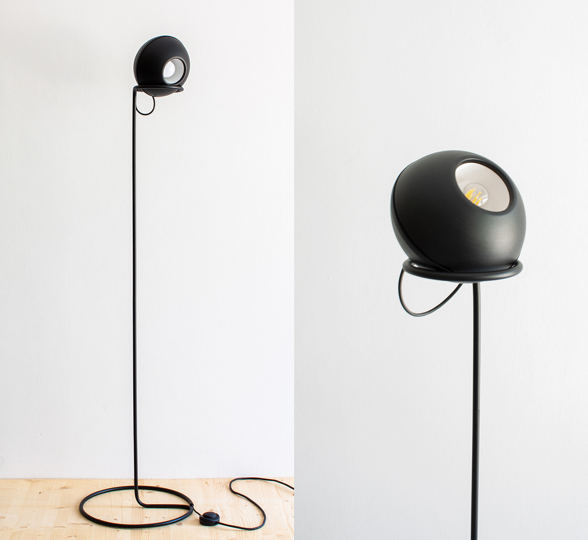 Denitsa Boyadzhieva，Pulsar，360 ° rotation，Handmade，Lamp design，