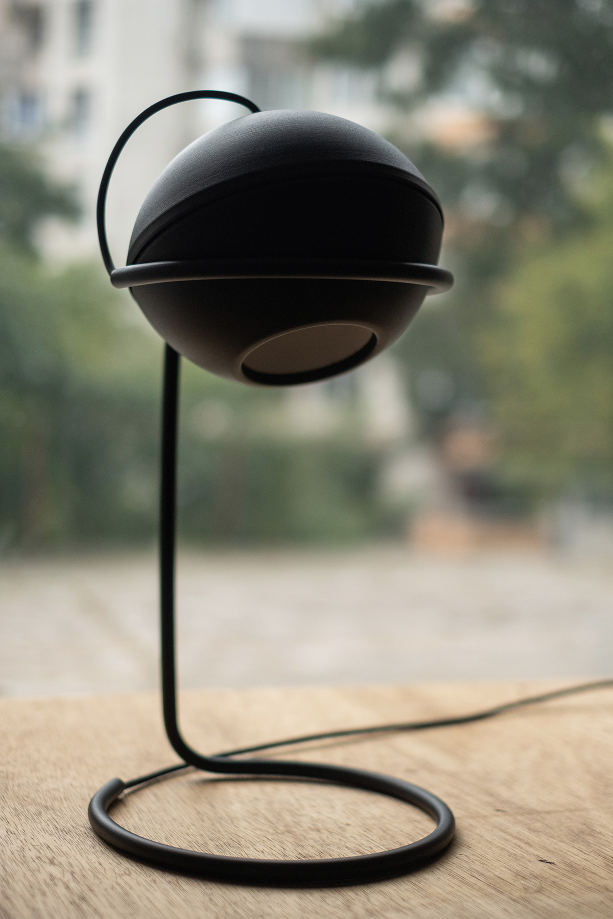 Denitsa Boyadzhieva，Pulsar，360 ° rotation，Handmade，Lamp design，