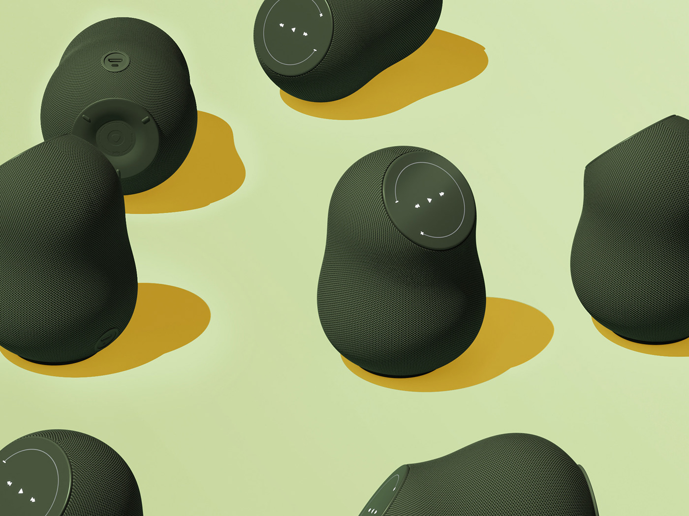 Kiryl Miahkou，Smart speaker，user friendly design，，loudspeaker box，Nesting Doll ，