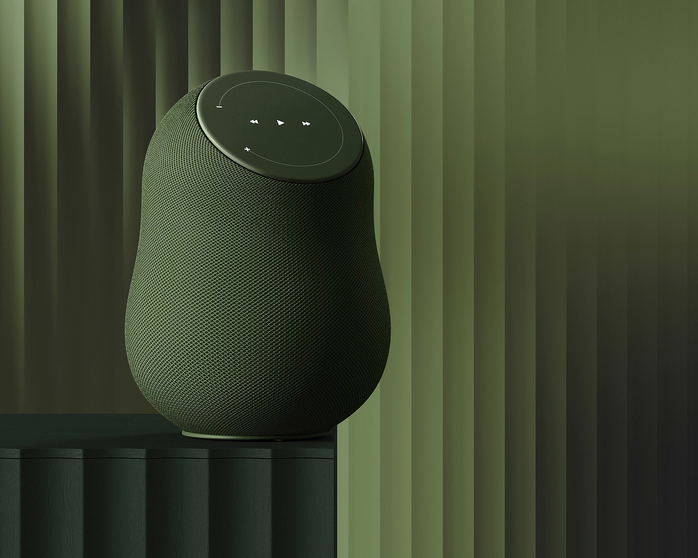 Kiryl Miahkou，Smart speaker，user friendly design，，loudspeaker box，Nesting Doll ，