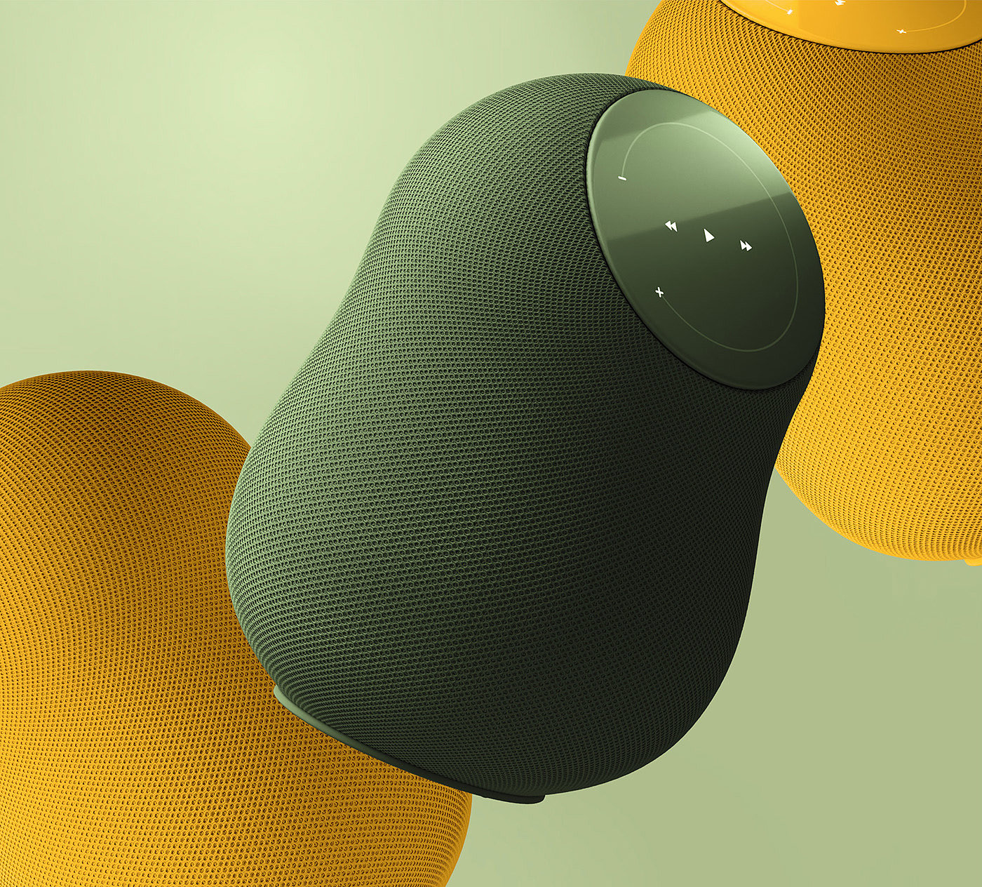 Kiryl Miahkou，Smart speaker，user friendly design，，loudspeaker box，Nesting Doll ，