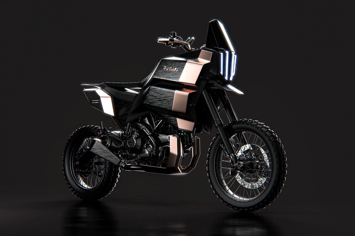 Nazar essa，Concept car design，Off-road vehicle，Futurism，Adventure Scrambler，