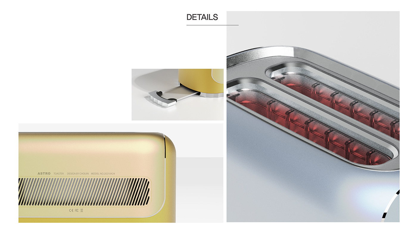 astro，Jin Choi，Vintage concept toaster，